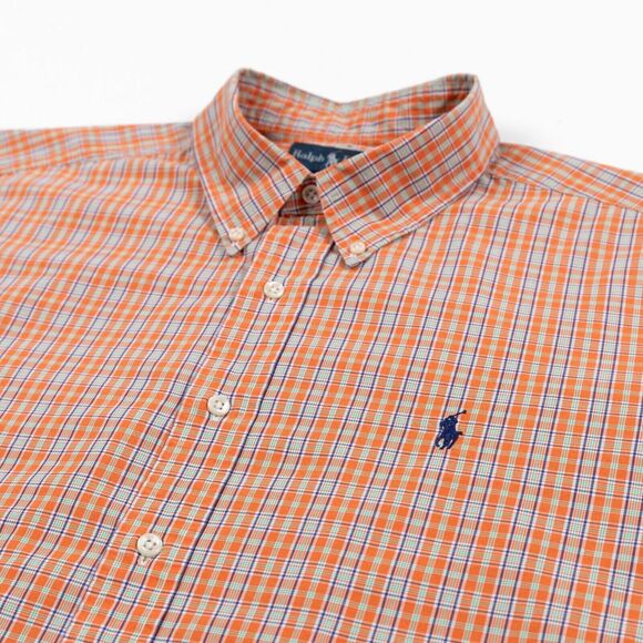 Polo Ralph Lauren Other - Vintage Polo Ralph Lauren Men's Classic Fit Shirt 2XL Plaid Long Sleeve Button